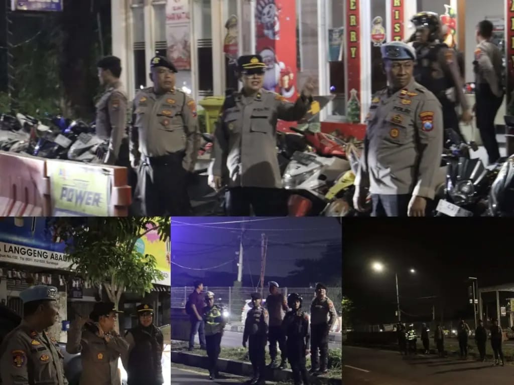 Polres Pelabuhan Tanjung Perak Gelar Gelar Patroli Cipta Kondisi.