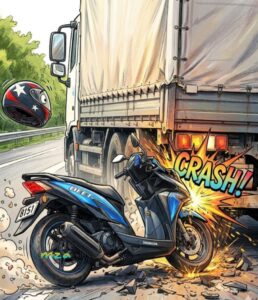 Kecelakaan Maut di Jalan Mastrip Surabaya, Pengendara Motor Tewas Usai Bersenggolan dengan Truk