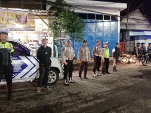 Polres Pelabuhan Tanjung Perak, Antisipasi Perang Sarung Patroli Jelang Sahur