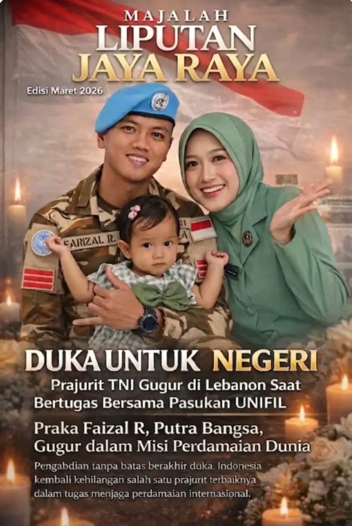 Prajurit TNI Gugur dalam Misi Perdamaian Dunia di Lebanon