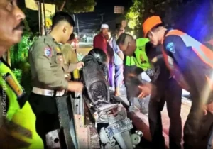 Pasutri Asal Surabaya Tertabrak KA di Nganjuk, Istri Tewas di Lokasi