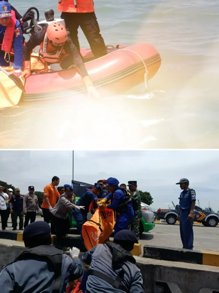 Sinergi TNI AL dan Tim SAR Gabungan Berhasil Evakuasi Korban Terjatuh dari KMP Dharma Ferry VII di Perairan Gresik