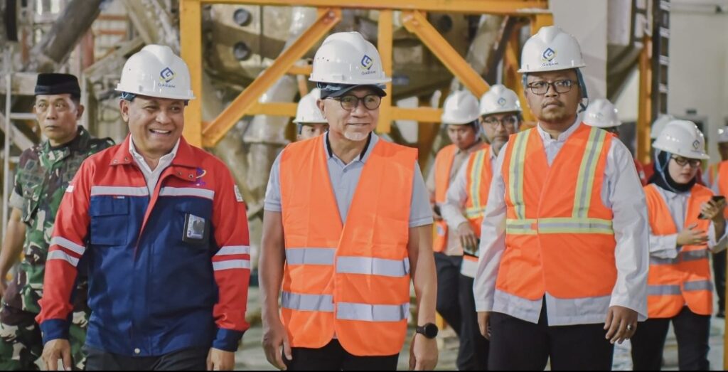 Wabup Sampang Dampingi Menko Pangan Zulkifli Hasan Tinjau PT Garam di Camplong