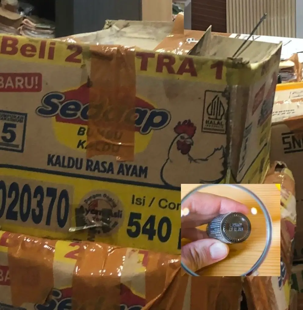 Polrestabes Surabaya Ungkap Kasus Peredaran Makanan dan Minuman Kedaluwarsa, Tangkap Pasutri di Gubeng