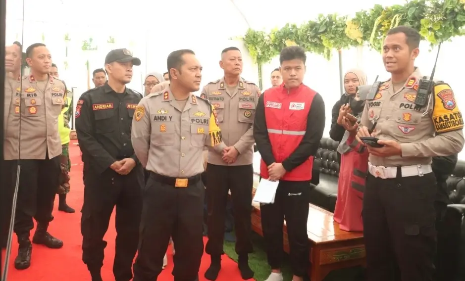 Operasi Ketupat Semeru 2026 Polres Mojokerto Waspadai Titik Banjir dan Longsor