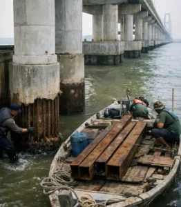 Bagian Tiang Pancang Suramadu Dicuri Bisa Sebabkan Jembatan Ambruk