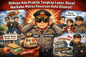 Diduga “Tangkap Lepas”, Kasat Narkoba Polres Pasuruan Kota Jadi Sorotan