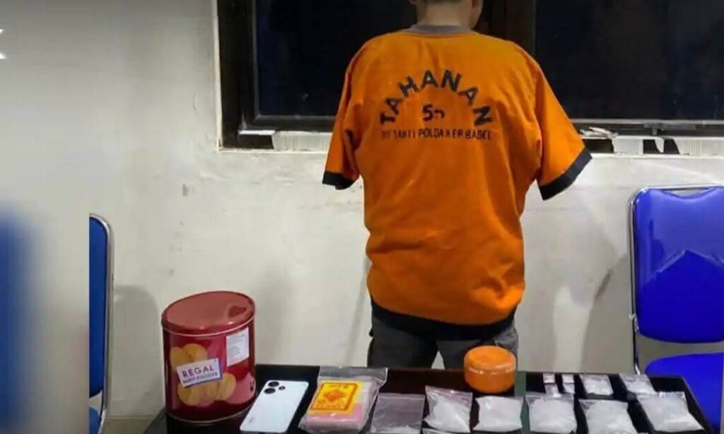 Ditresnarkoba Polda Babel Tangkap Pengedar Sabu dan Ekstasi, Ratusan Pil Diamankan