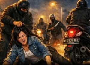 Mahasiswi Jadi Korban Begal di Flyover Trosobo, Motor Raib Digasak Enam Pelaku