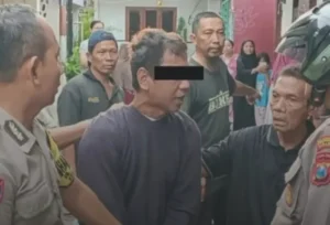 Terekam CCTV, Pencuri Kotak Amal Mushola di Surabaya Dibekuk Warga Saat Gowes Sepeda Ontel