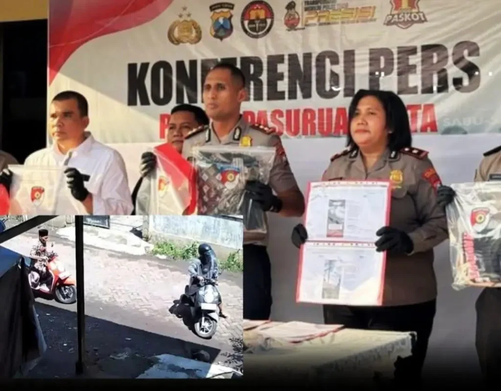 Dua Pencuri Motor Ketua RT di Pasuruan Diringkus, Barang Bukti Berhasil Diamankan