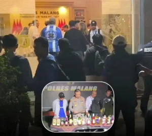 Puluhan Suporter Arema FC Diamankan, Polisi Sita Puluhan Botol Miras di Laga Kontra Persis Solo