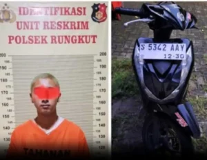 Teman Sendiri Jadi Pelaku, Curanmor di Kos Rungkut Terungkap Kurang dari 24 Jam