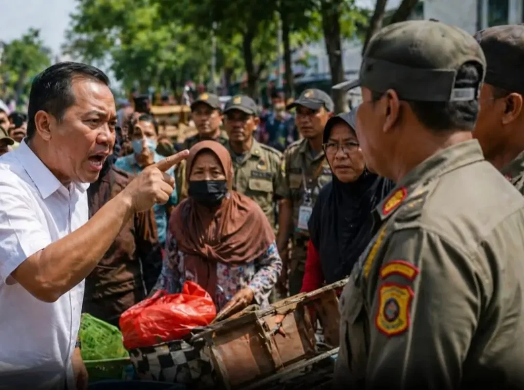 Razia Satpol PP di Pasar Karmen Surabaya Viral, Pedagang Ngaku Dagangan Ikut Disita Tanpa Surat