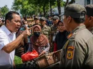 Razia Satpol PP di Pasar Karmen Surabaya Viral, Pedagang Ngaku Dagangan Ikut Disita Tanpa Surat