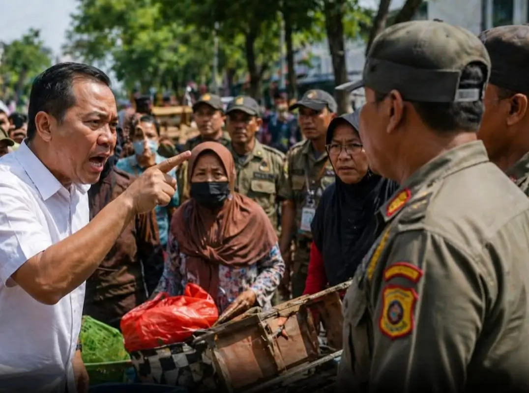 Razia Satpol PP di Pasar Karmen Surabaya Viral, Pedagang Ngaku Dagangan Ikut Disita Tanpa Surat