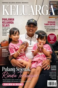 Di Balik Tugas Negara, Marinir Imam Mashudi Pulang ke Surabaya Lepas Rindu Bersama Cucu Kembar