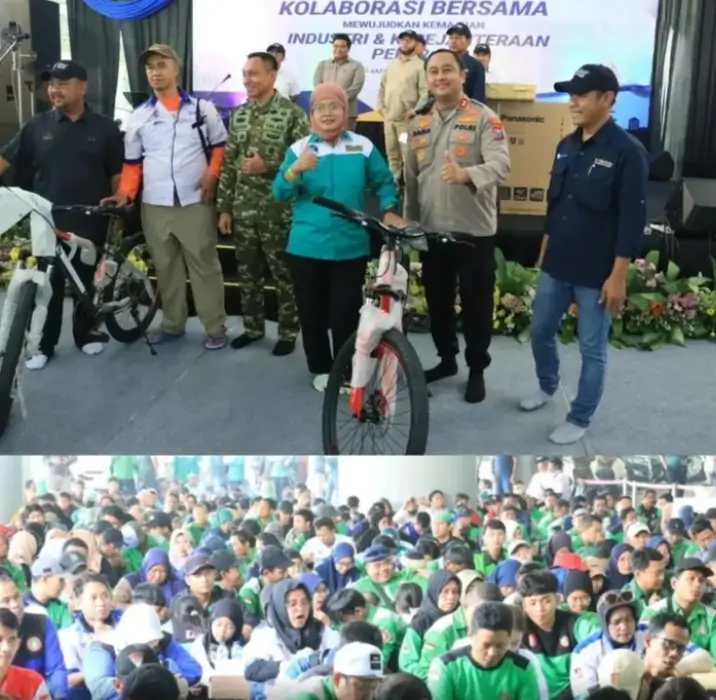 Gejos Penuh Tawa, Bukan Air Mata: May Day 2026 Di Gresik Rayakan Kebersamaan Buruh Dan Forkopimda