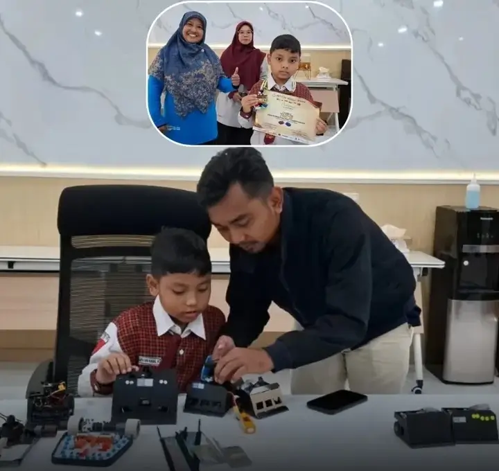 Kado Spesial Hardiknas 2026: Bocah 7 Tahun Dari Gresik Raih Runner Up Kompetisi Robot Internasional Di Malaysia