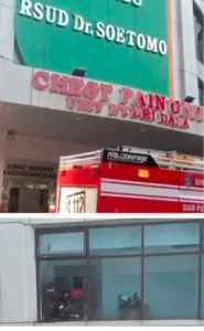 Kebakaran Hebohkan RSUD Dr Soetomo Surabaya, Api Muncul di Gedung PPJT Lantai 5