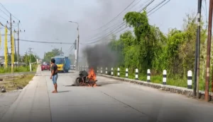 Diduga Dipicu Cuaca Ekstrem dan Kendaraan Full Tank, Insiden Terjadi di Sedati Sidoarjo