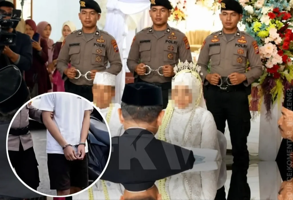 Pengantin Baru di Garut Ditangkap Usai Akad Nikah, Diduga Terlibat Curanmor di Bandung