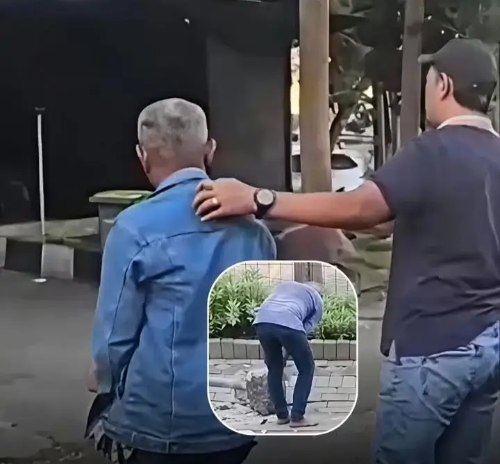 Viral Ambil Tiang Rambu Di Depan Satpas Surabaya, Kakek 67 Tahun Akhirnya Dibekuk Polisi