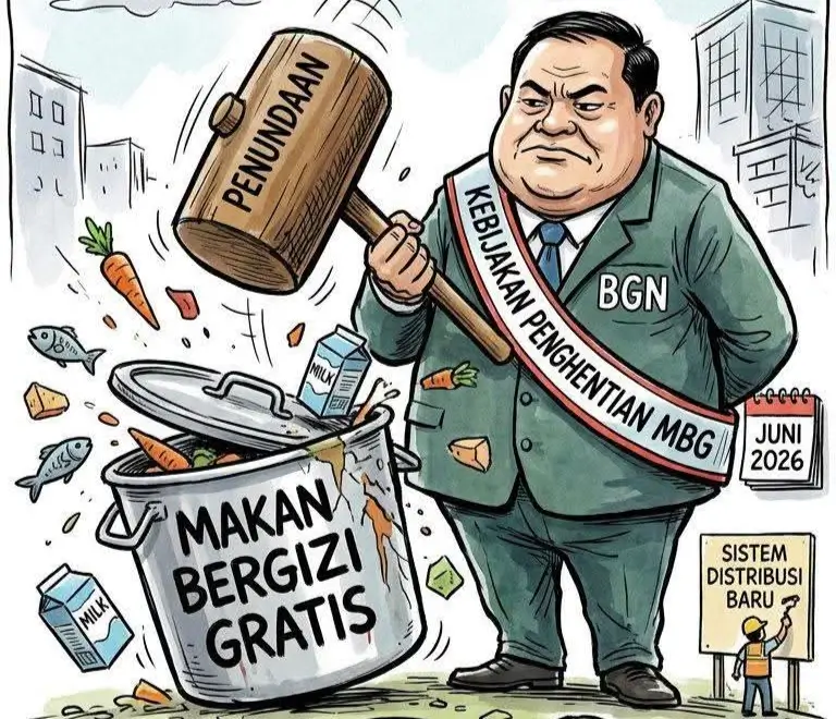 BGN Hentikan Sementara Program MBG Selama Libur Sekolah.