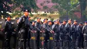 Demo Jakarta Pusat Hari Ini, 4.263 Personel Gabungan Turun Lakukan Pengamanan