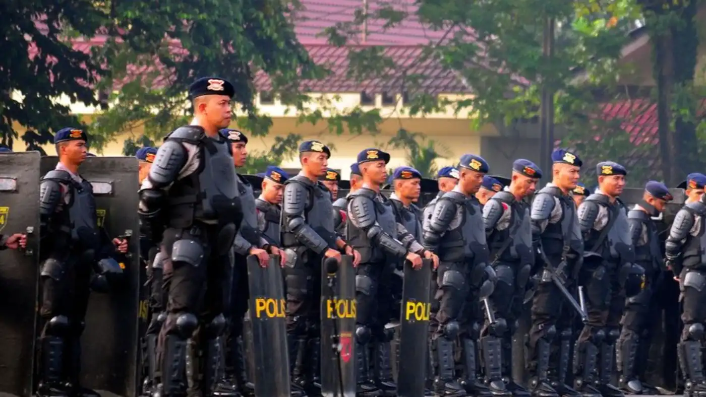 Demo Jakarta Pusat Hari Ini, 4.263 Personel Gabungan Turun Lakukan Pengamanan