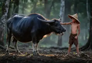 Populasi Kerbau Indonesia Terus Menyusut.