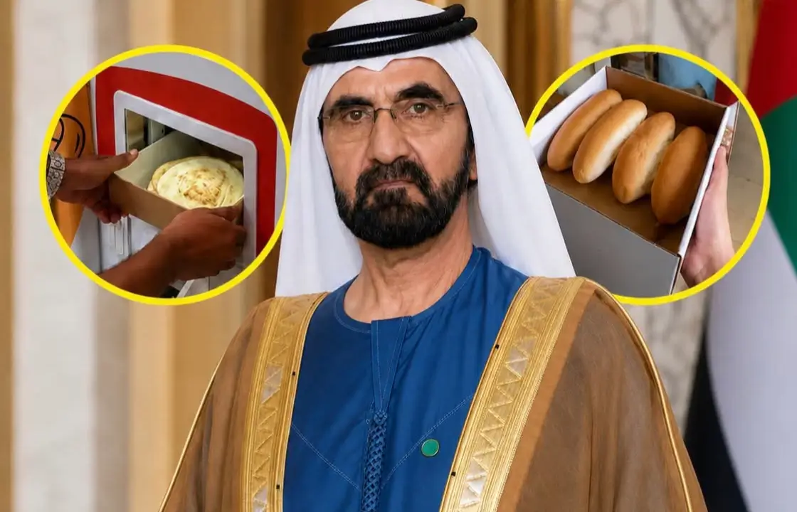 Dubai Wujudkan Mimpi Tanpa Kelaparan, Roti Gratis 24 Jam Hadir Lewat Vending Machine