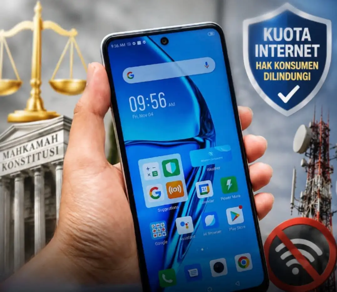 MK Putuskan Sisa Kuota Internet Tak Boleh Hangus, Operator Wajib Sediakan Layanan yang Melindungi Hak Konsumen