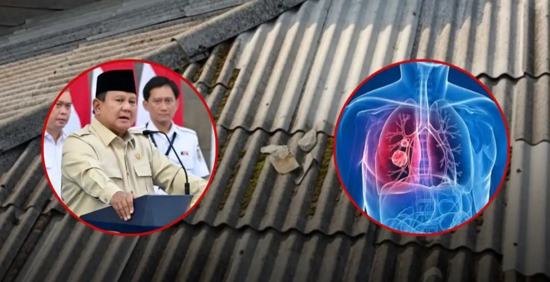 Prabowo Soroti Risiko Material Bangunan, Ajak Masyarakat Beralih ke Atap yang Lebih Ramah Kesehatan