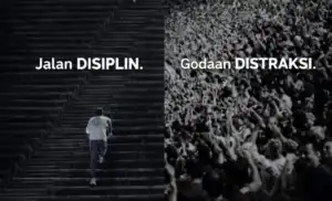 Disiplin Itu Sepi, Tapi Hasilnya Berbicara.