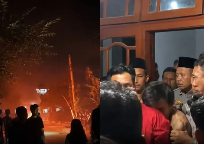 Residivis Dihajar Massa Dan Motornya Dibakar Usai Curi Rp 380 Ribu Di Gresik