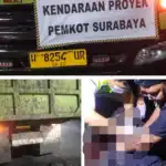 Tumpahan Lumpur dari Truk Pemkot Diduga Picu Kecelakaan, Seorang Perempuan Terluka di Surabaya