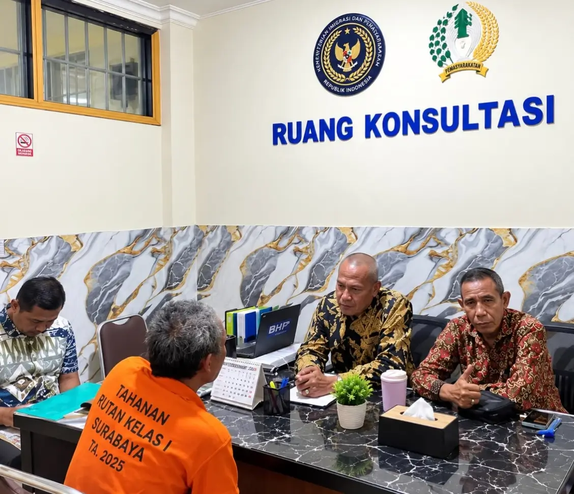 Rutan Kelas I Surabaya dan LBH LACAK Perkuat Kolaborasi Bantuan Hukum bagi Tahanan