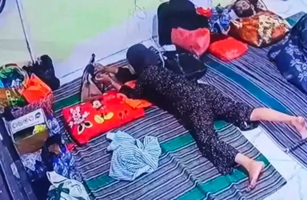 Diduga Curi Uang Penunggu Pasien, Wanita Berbaju Hitam Terekam CCTV
