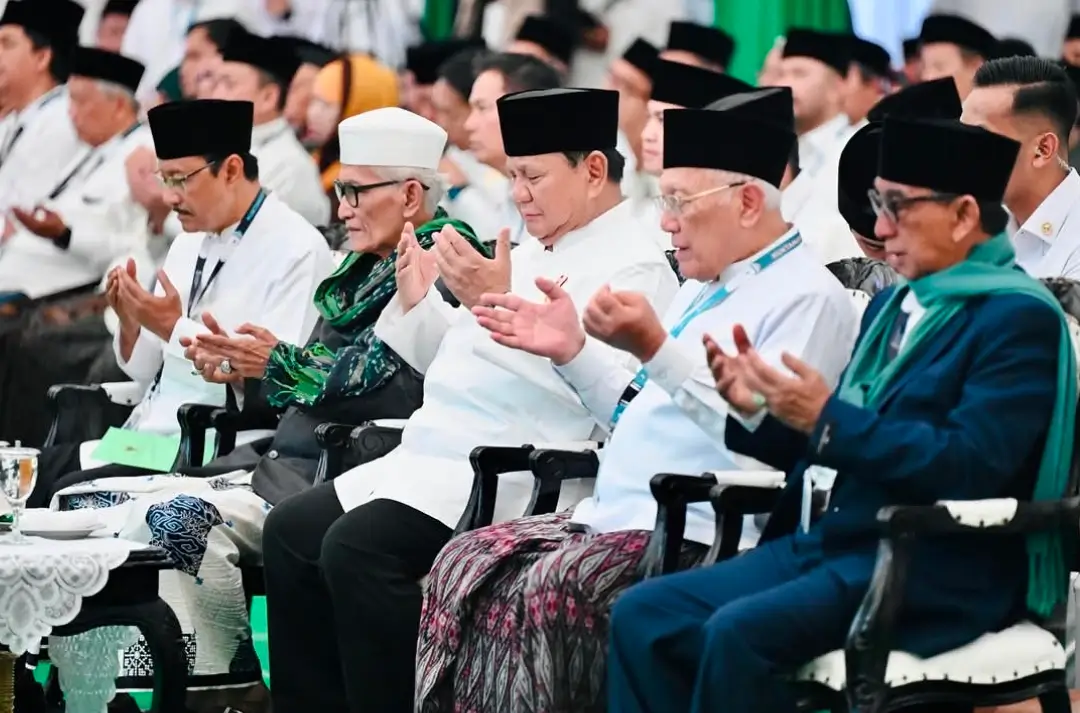 Presiden Prabowo Tutup Muktamar ke-35 NU di Jombang, Jadi Presiden Pertama yang Hadir di Pembukaan dan Penutupan