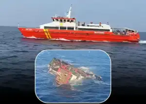 Selamat dari Kapal Tenggelam, Delapan ABK Kini Terombang-ambing di Tongkang yang Kehilangan Jangkar