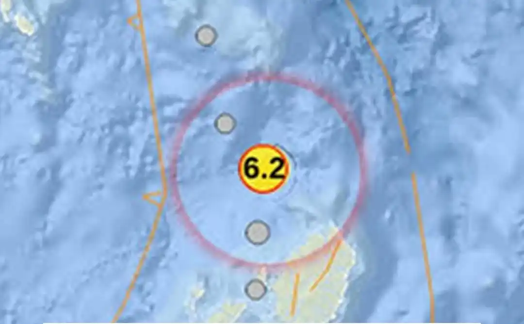 Gempa M6,2 Guncang Morotai, Berpusat 145 Km di Bawah Laut