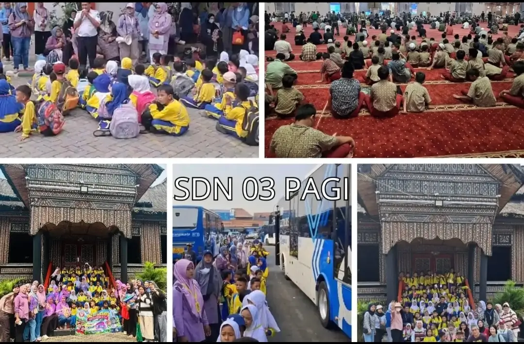 Outing Class SDN Pulogadung 03 Pagi, Siswa Belajar Antre hingga Kenali Keberagaman Indonesia